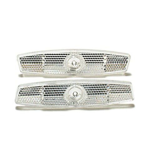 Wheel Reflectors - White (Pair)